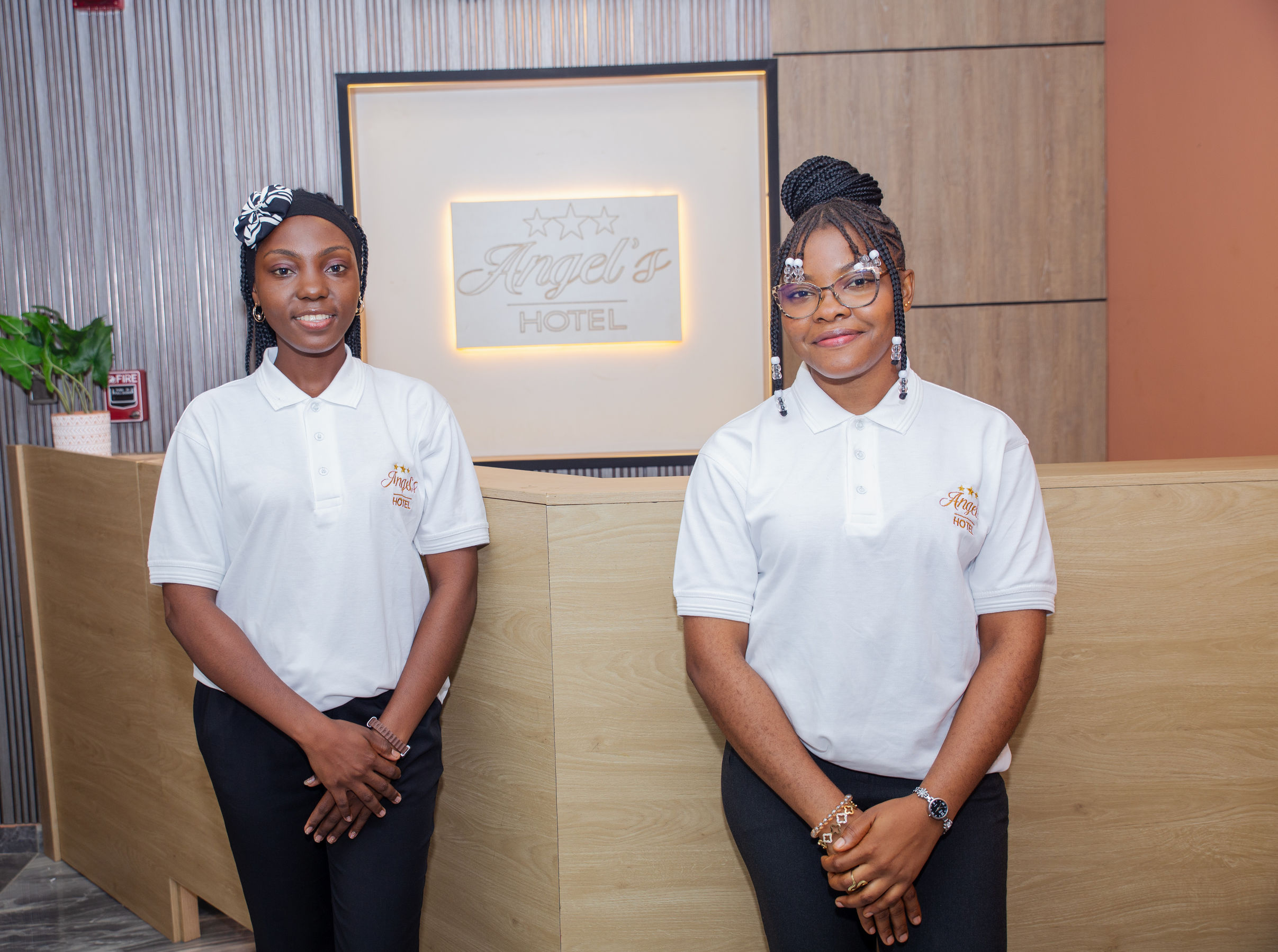 Angel’s Hotel team ready to welcome your event